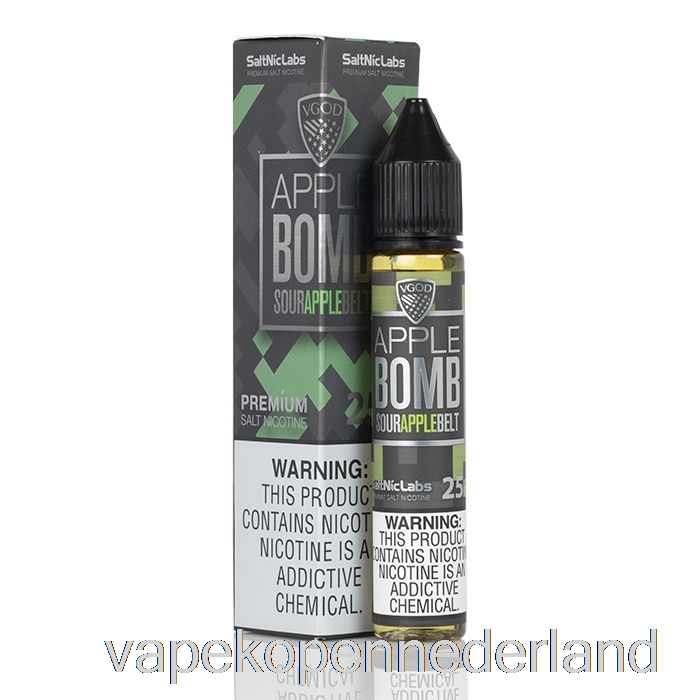 Elektronische Sigaret Vape Appelbom - Vgod E-vloeistof - 60ml 3mg